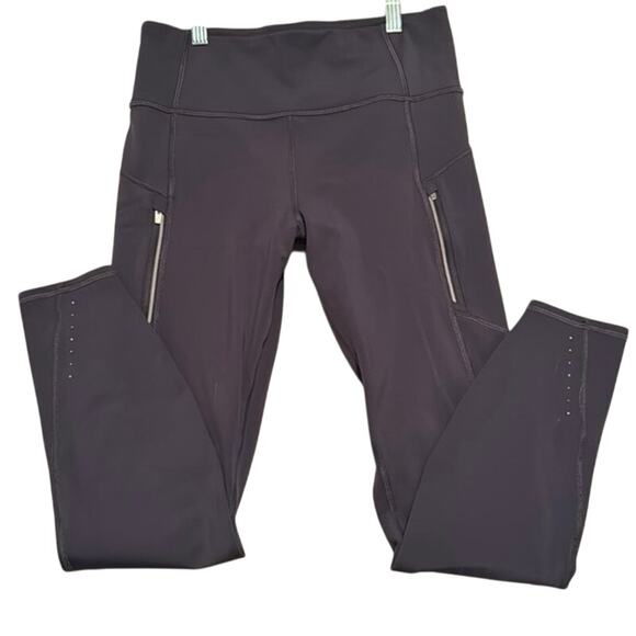 Athleta Rainer Tights Black High Rise Size Large - Picture 4 of 5